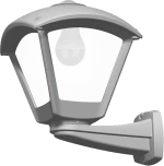 ΦΑΝΑΡΙ ΤΟΙΧΟΥ  1XE27 IP55 GREY