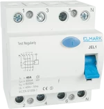 RESIDUAL CURRENT DEVICE JEL1 6kA 4P 20A/30mA