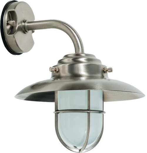 ΜΠΡΟΥΤΖΙΝΗ ΑΠΛΙΚΑ ΣΑΤΙΝΕ  Ε27,IP43,25CMX28CM (4551ΣΑΤ)