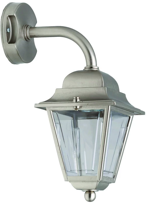 ΜΠΡΟΥΤΖΙΝΟ ΦΑΝΑΡΙ ΧΡΩΜΑ   ΓΚΡΙ(ΓΚ) ,Ε27,IP43,20CMX30CM