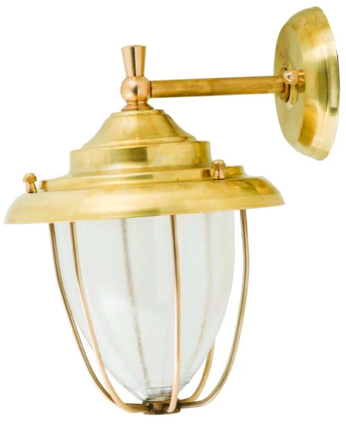 ΜΠΡΟΥΤΖΙΝΗ ΑΠΛΙΚΑ E27,IP43,CE,22CMX26CM  ΣΑΤΙΝΕ(4274ΣΑΤ)