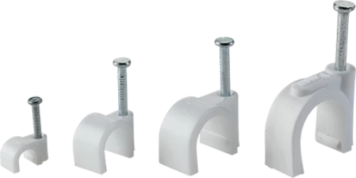 CABLE FIXING CLIPS 5mm 100pcs.