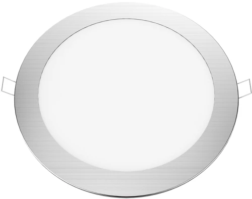 ΝΙΚΕΛ ΜΑΤ ΣΤΡΟΓΓΥΛΟ LED ΠΑΝΕΛ ΧΩΝΕΥΤΟ 18W 4000K 1800Lm Φ220mm 230V AC Ra80