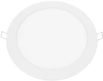 ΛΕΥΚΟ ΣΤΡΟΓΓΥΛΟ LED ΠΑΝΕΛ ΧΩΝΕΥΤΟ 23W 6500K 2120Lm Φ298mm 230V AC Ra80