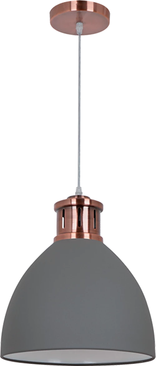 JASON PENDANT 1XE27 GREY