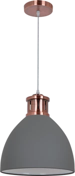 JASON PENDANT 1XE27 GREY