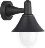 ΑΠΛΙΚΑ 1XE27 BLACK IP44