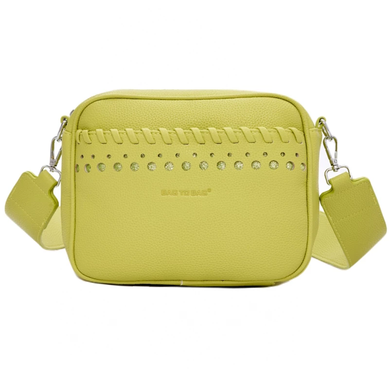 Τσάντάκι χιαστί KX2305 - Ανοιχτό Πράσινο Bag to Bag