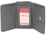 Πορτοφόλι γκρι doca 66764