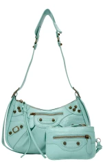 Τσάντα ώμου SW8939 - Ανοιχτό Πράσινο Bag to Bag