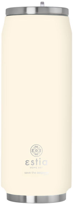 Estia Θερμος Travel cup Save the Aegean 500ml Lily White