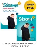 Super Pack Sesame 2 (Livre de L'eleve + Cahier D'activites + Lexique + Cadeau Surprise)