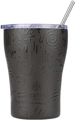 Estia Θερμος Coffee mug Save the Aegean 350ml Noir Echo