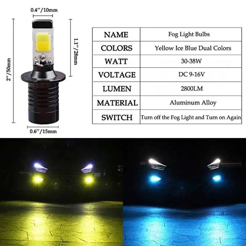 Φώτα ομίχλης LED - H11 - 608033
