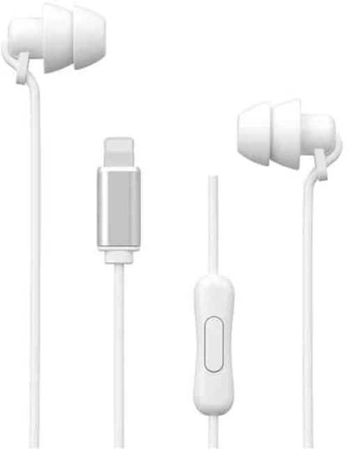 WK® YB02 Ακουστικά Handsfree Lightning - Λευκό