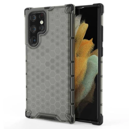 Tel Protect® Θήκη Honeycomb Armor Back Cover Samsung S22 Ultra Φιμέ
