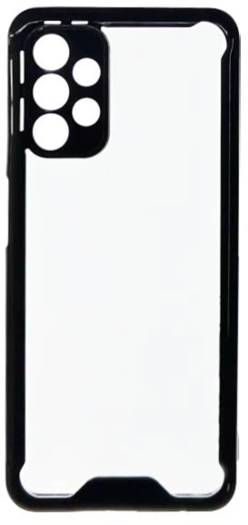 Nuon® Διάφανη Θήκη Πλάτης Acrylic Case Samsung Galaxy A13 4G με Μαύρο Περίγραμμα