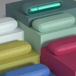Techsuit® Silicone Sleeve και Door Cover για IQOS 3 Series - Μαύρο