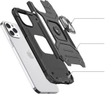Wozinsky Θήκη Ring Armor Kickstand Apple iPhone 13 Pro Max Μαύρο
