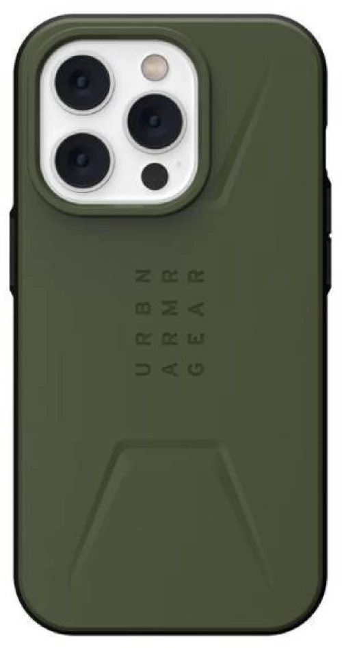 UAG® Civilian for Magsafe Back Cover Σιλικόνης Ανθεκτική iPhone 14 Pro Max Λαδί