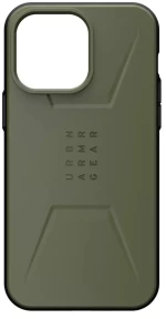 UAG® Civilian for Magsafe Back Cover Σιλικόνης Ανθεκτική iPhone 14 Pro Max Λαδί