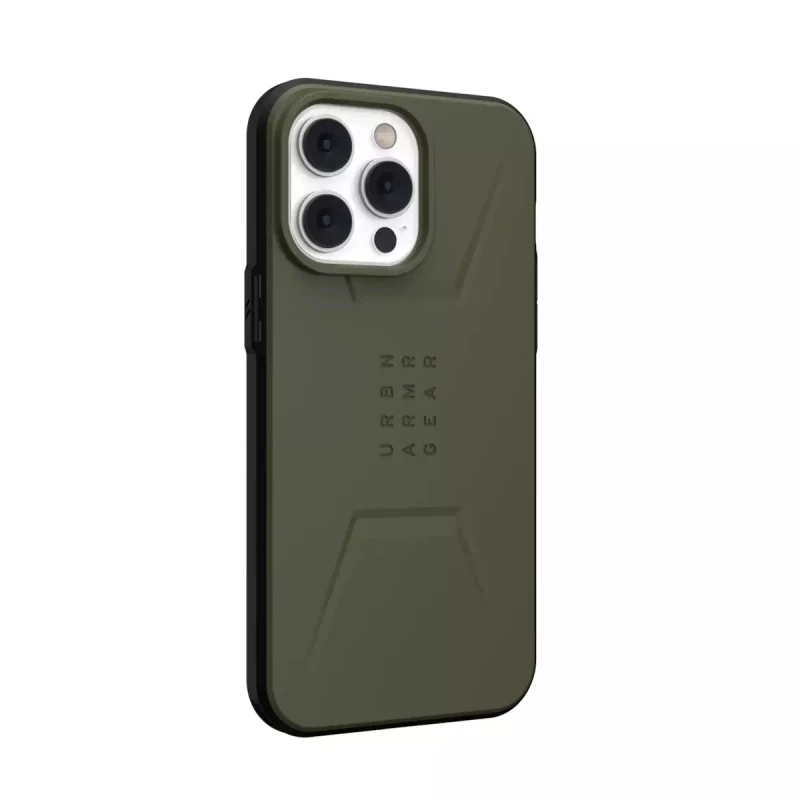 UAG® Civilian for Magsafe Back Cover Σιλικόνης Ανθεκτική iPhone 14 Pro Max Λαδί