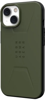UAG® Civilian Magsafe Back Cover Θήκη Σιλικόνης Ανθεκτική iPhone 13 / 14 Λαδί