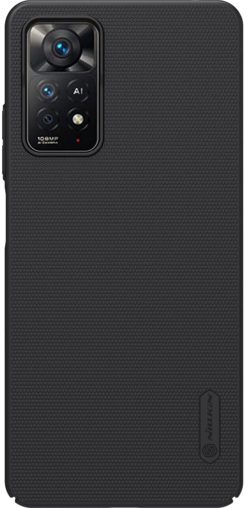Nillkin®Super Frosted Shield Pro Durable Case Cover Xiaomi Redmi Note 11 Pro / 11 Pro 5G Μαύρο