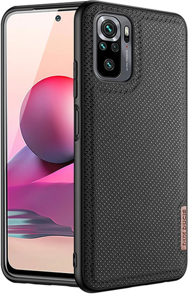 Dux Ducis Σειρά Fino Θήκη Πλάτης Xiaomi Redmi Note 10 / Note 10s Χρώματος Μαύρο
