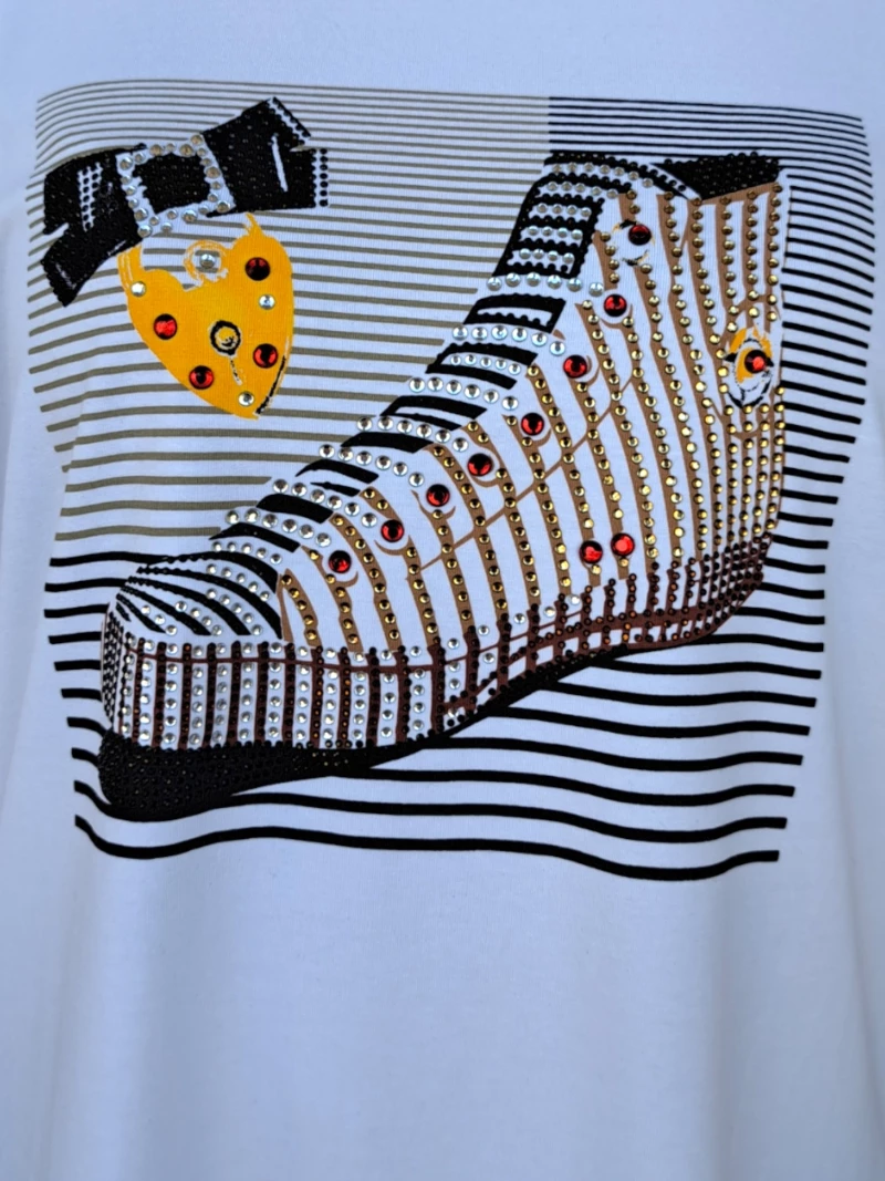 Γυναικείο T-shirt Sneaker ΑΣΠΡΟ