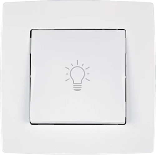 CITY PUSH LIGHT SWITCH WHITE