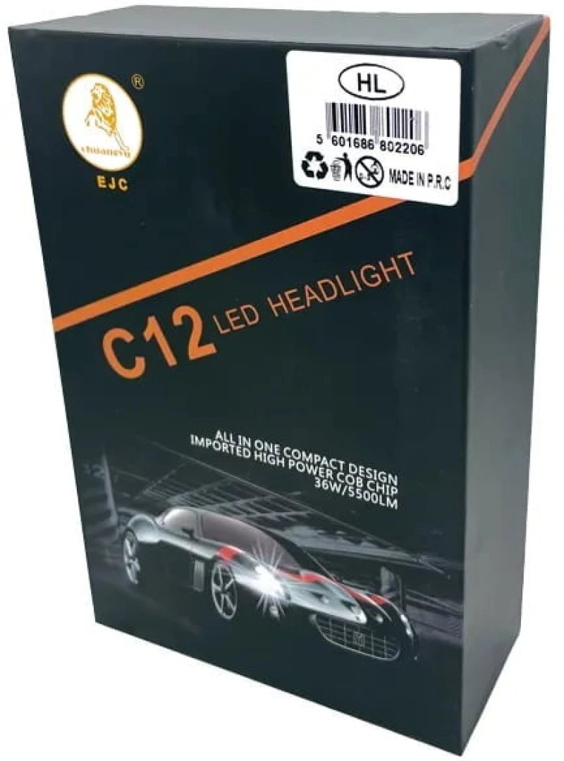 EJC Λάμπα αυτοκινήτου H4-H/L- C12 LED headlight 1014439-1