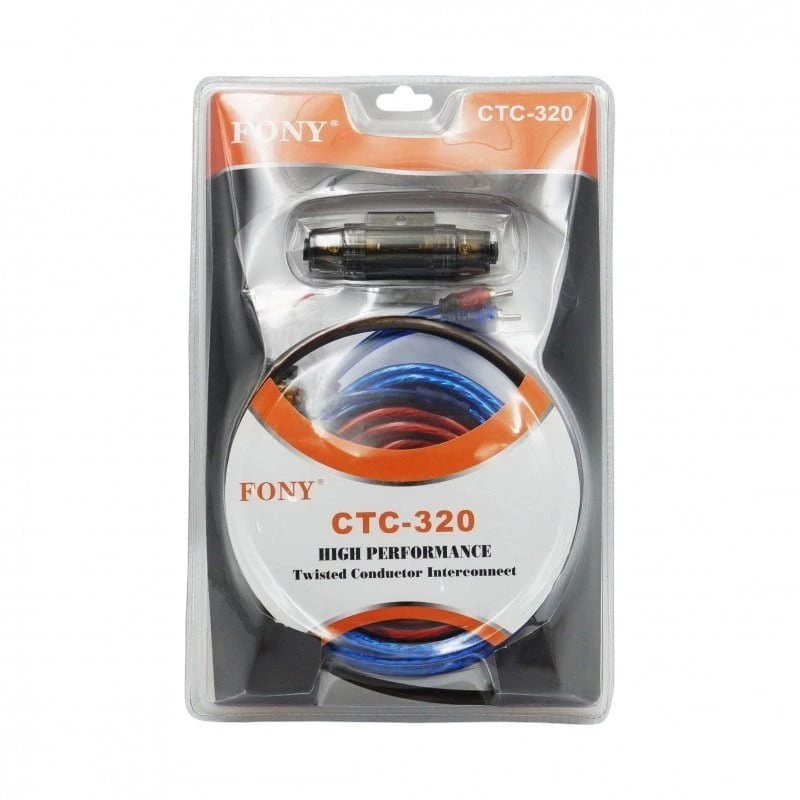 Σετ Καλωδίων Ενισχυτή Αυτοκινήτου CTC-320 - Audio line high performance 1014596