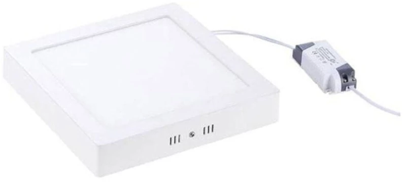 LED φωτιστικό οροφής λευκό φως 18W - LED PANEL SQUARE 220V WHITE
