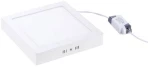 LED φωτιστικό οροφής λευκό φως 18W - LED PANEL SQUARE 220V WHITE