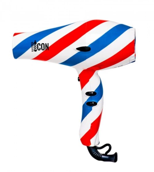 Barber Icon Επαγγελματικό Πιστολάκι Barber Pole 2000W