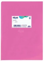 Τετράδιο Διεθνές Super Skag 50 Φύλλων 80gr Φούξια