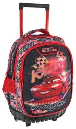 Must Σχολική Τσάντα Τρόλεϊ Disney Cars Lighting Fast