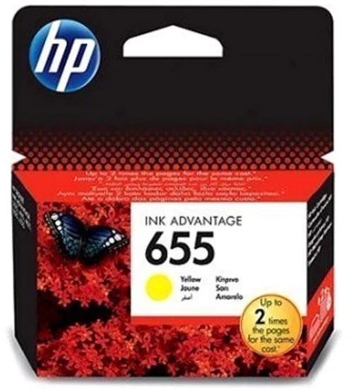 Μελάνι HP 655 Yellow CZ112AE