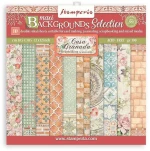 Stamperia 10 Χαρτιά Scrapbooking 30,5x30,5cm Διπλής Όψης Casa