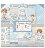 Stamperia 10 Χαρτιά Scrapbooking 30,5x30,5cm Διπλής Όψης Little Boy
