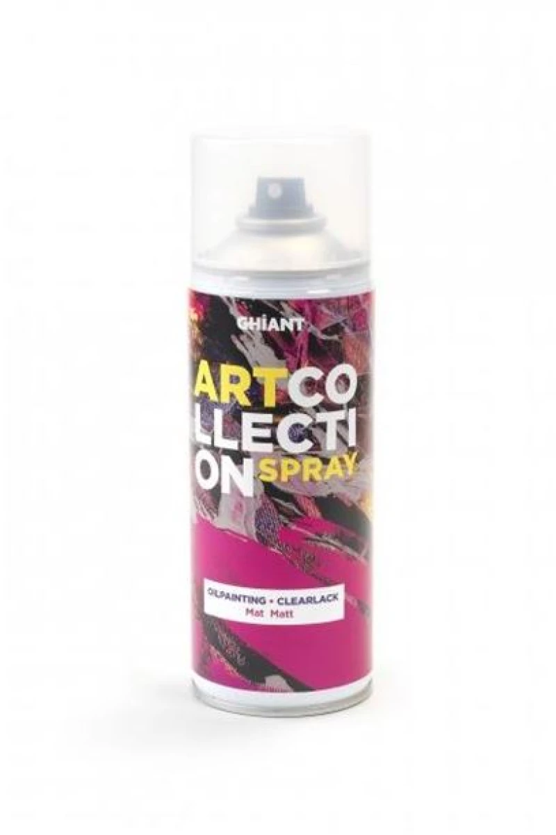 Ghiant 400 ml Ματ Βερνίκι Για Λάδι & Ακρυλικό Σε Σπρέι