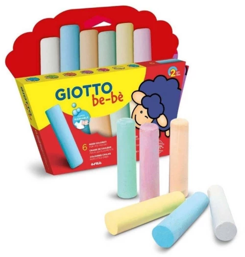 Κιμωλίες Giotto Bebe Σετ 6τμχ 467300