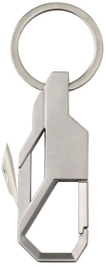 Icon Μπρελόκ Μεταλλικό Ασημί Multifunctional