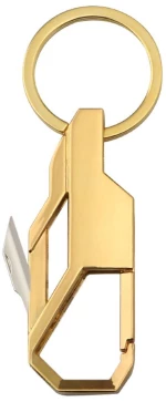 Icon Μπρελόκ Μεταλλικό Χρυσό Multifunctional