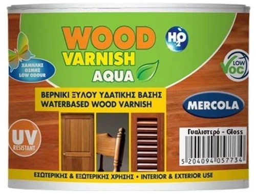 Wood Varnish Aqua Gloss 375ml (5772)