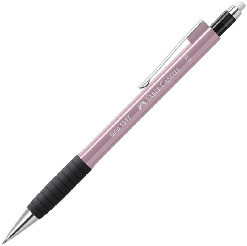 Μολύβι Μηχανικό Faber Castell Grip 0.7mm Ρόζ 134727