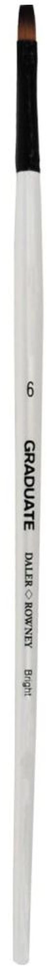 Πινέλο Graduate Daler Rowney Synthetic Bright Long Handle No.6 212160006
