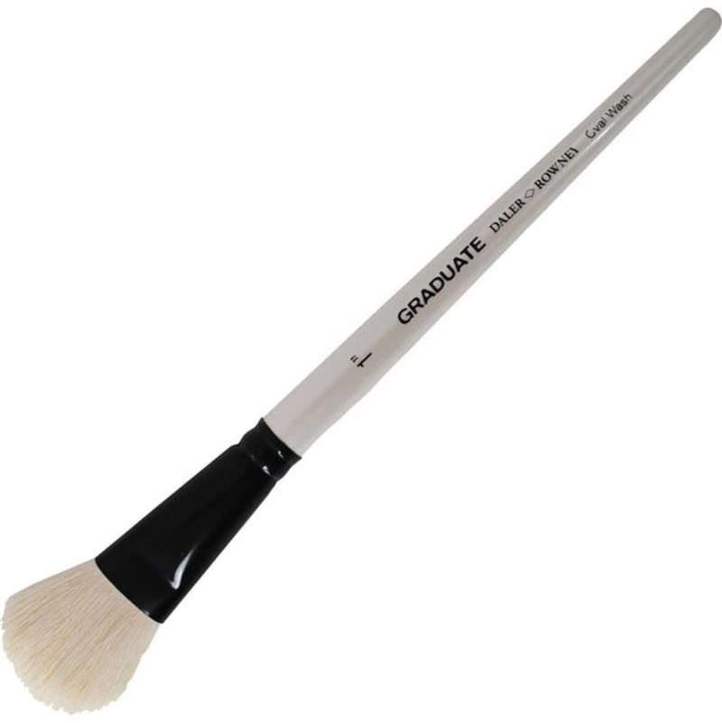 Πινέλο Graduate Daler Rowney White Goat Oval Wash 1 212152100