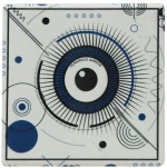 Μαγνητάκι Κεραμικό Sungrace Modern Art Blue Eye SG20-47